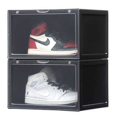 Nike shoe rack online box